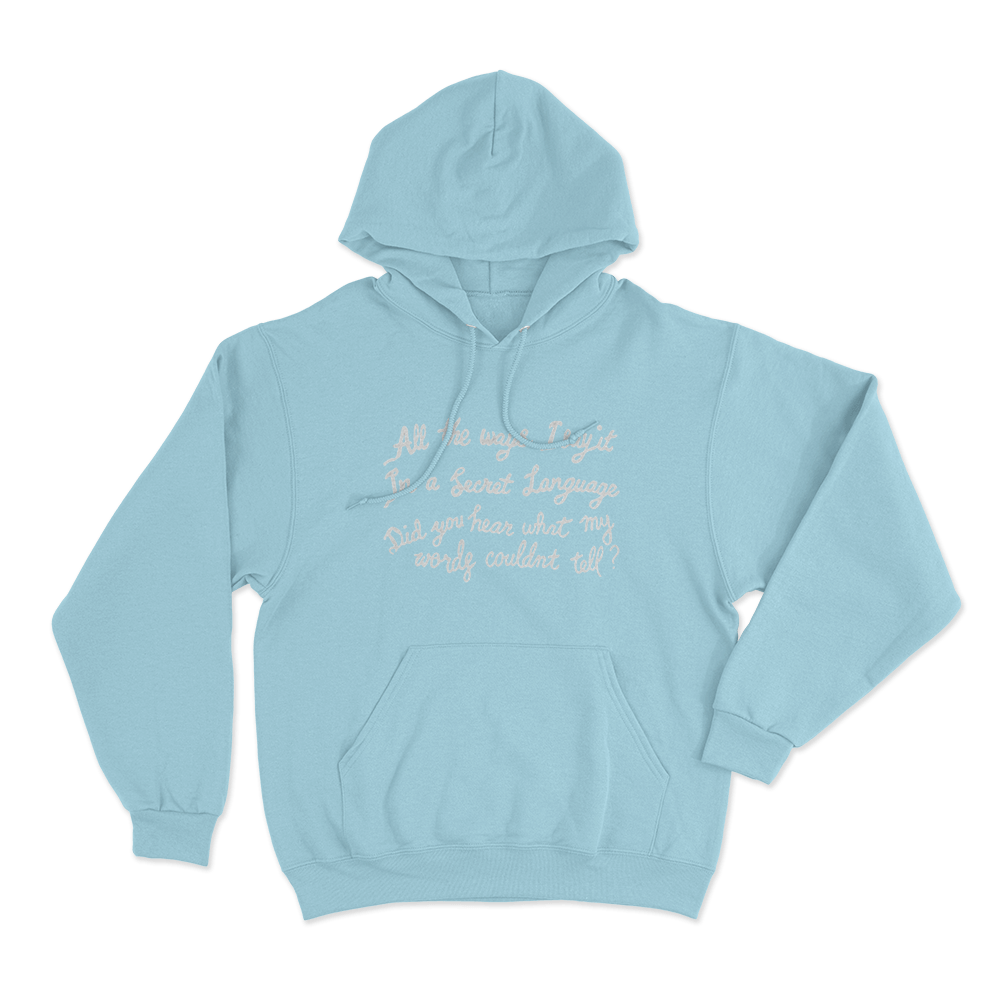 All The Ways Unisex Hoodie Sky Blue All The Ways Unisex Hoodie Sky Blue