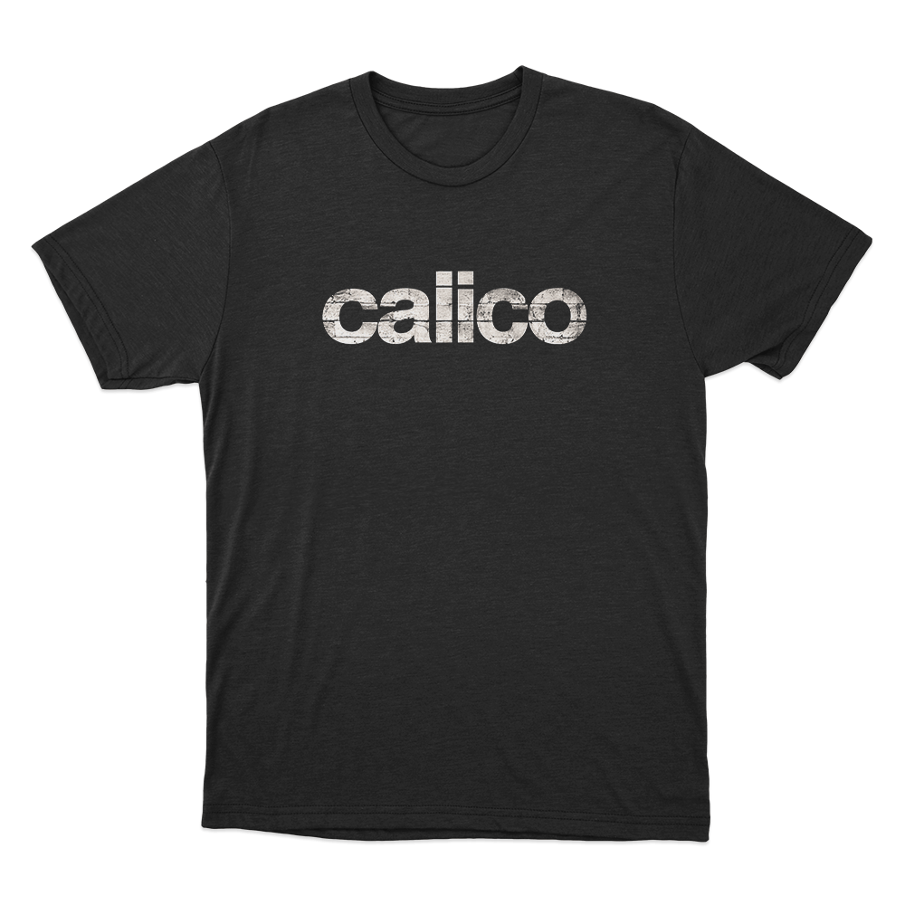 Calico Unisex T Shirt Black Calico Unisex T Shirt Black