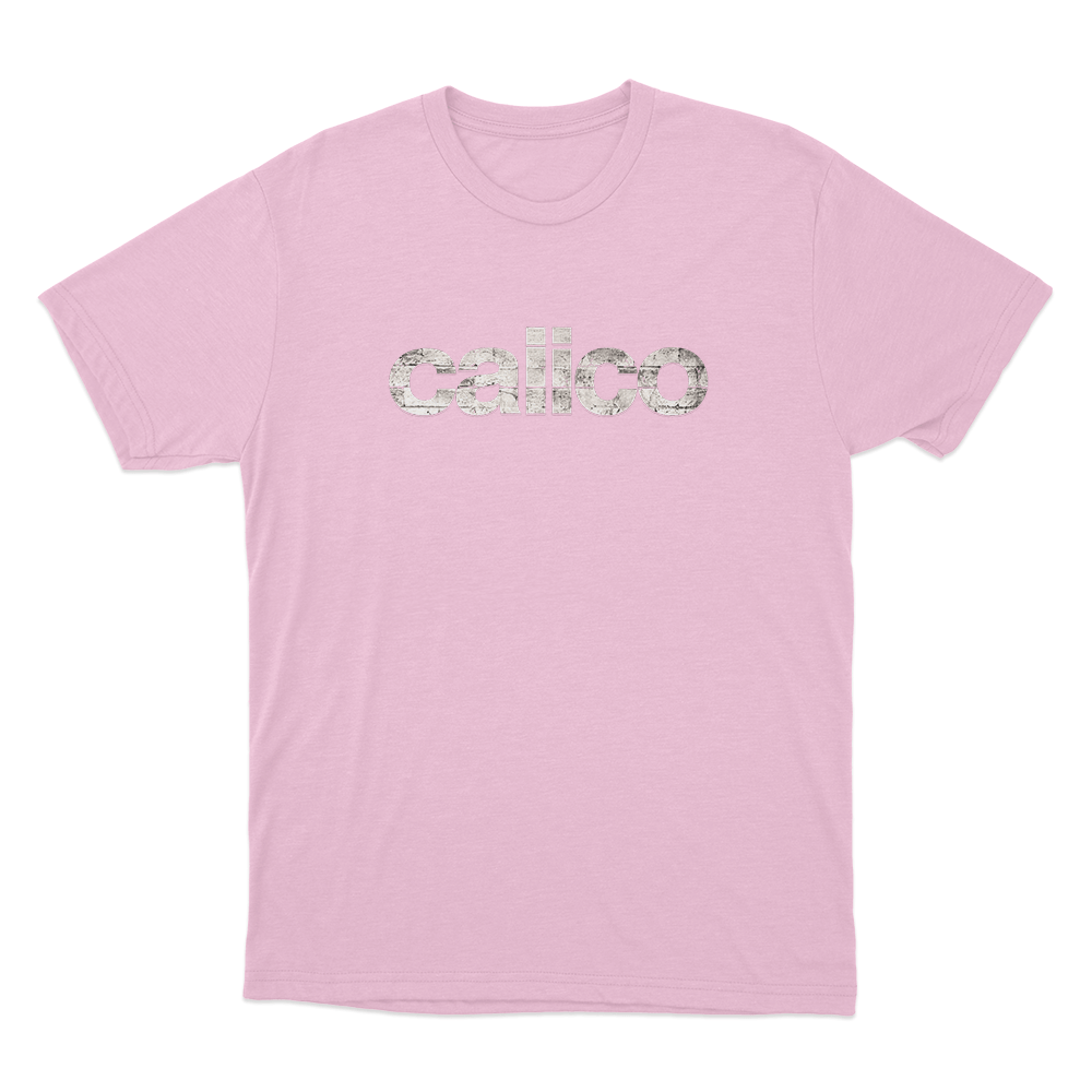 Calico Unisex T Shirt Pink Calico Unisex T Shirt Pink