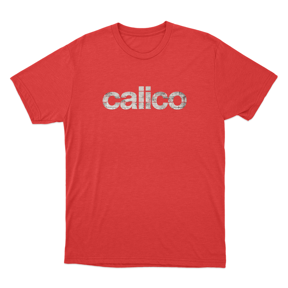 Calico Unisex T Shirt Red Calico Unisex T Shirt Red