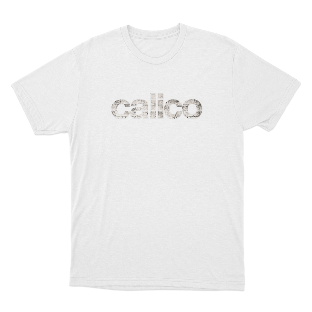 Calico Unisex T Shirt White Calico Unisex T Shirt White