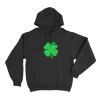 Four Leaf Clover Unisex Hoodie Black