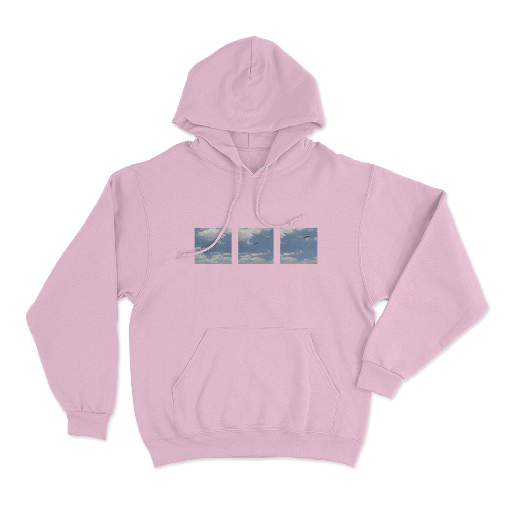 Trail of Kisses Unisex Hoodie Pink Trail of Kisses Unisex Hoodie Pink