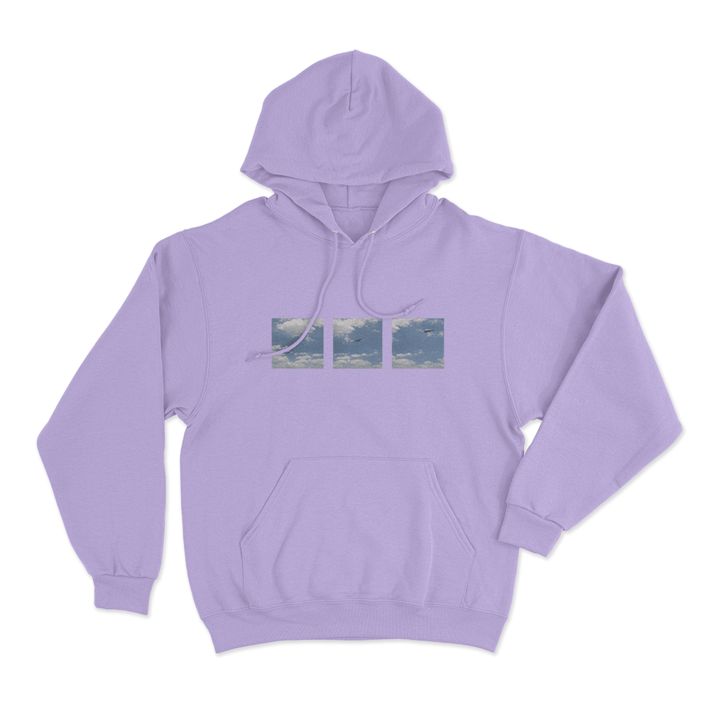 Trail of Kisses Unisex Hoodie Purple Trail of Kisses Unisex Hoodie Purple