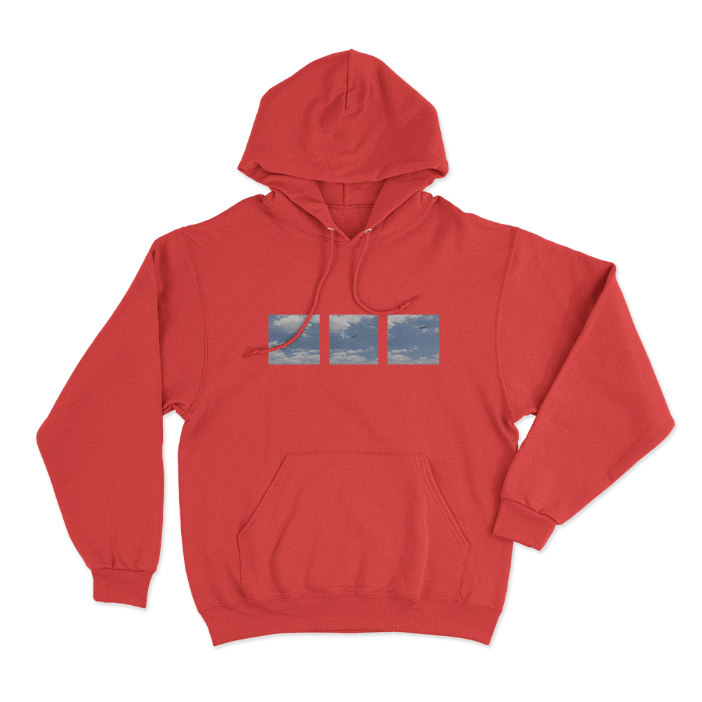 Trail of Kisses Unisex Hoodie Red Trail of Kisses Unisex Hoodie Red